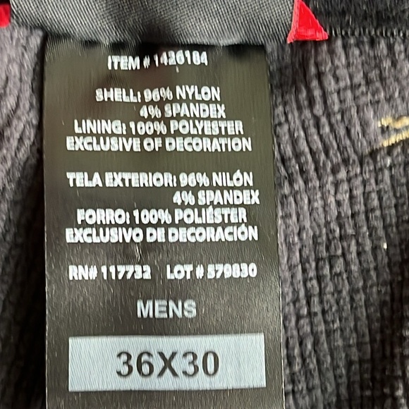 GERRY VENTURE FLEECE LINED PANT DRAWCORD HEM ADJUSTER Cargo pants, 36x30 - Picture 6 of 15